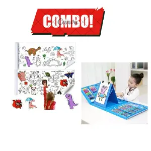 Combo De Dibujo Para Niño o Niña, 208pcs