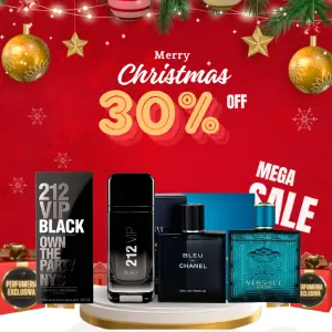 212 Vip Black, Bleu cha,eros + Perfumero