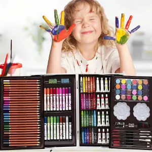 SET DE ARTE MALETA METALICA