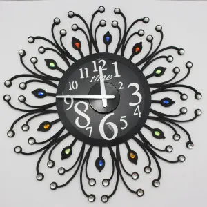 Reloj de pared flor 3D