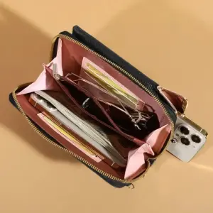 Bolso Billetera  Porta Celular Broche