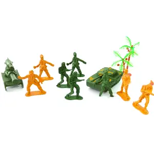 Soldados Militares Juguete Figuras Acció