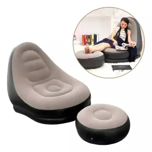 Sillon Inflable Puff Reclinable