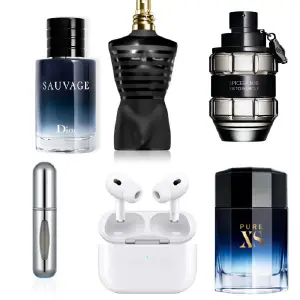 Kit(4 perfumes para hombre+ AirPods 2da)