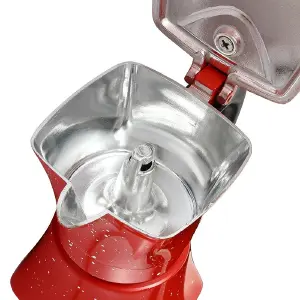 cafetera espresso aluminio moka 6 tazas