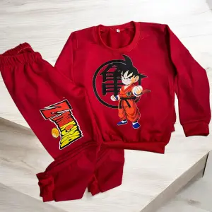 Sudadera Niño Goku Roja