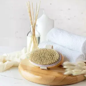 Cepillo Exfoliante Para Cuerpo De Cerdas