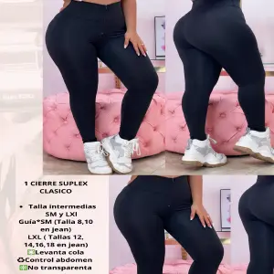 Leggins 1 Cierre Suplex Clásico DAMA