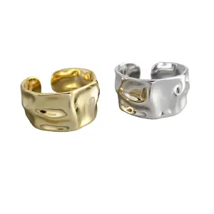Anillo Diseño Irregular Ajustable Moda