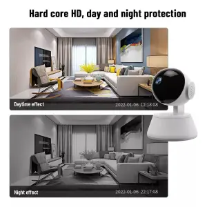 Cámara Ip Wifi Seguridad 360° Hd 2mpx A