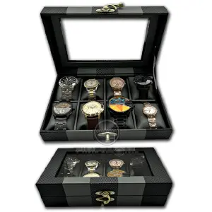 Organizador De Relojes Estuche 8 Puestos