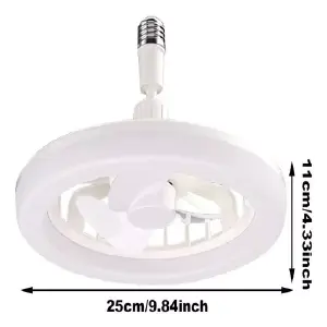 BOMBILLO VENTILADOR LED HUMIFICADOR