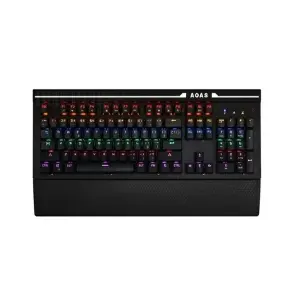 Teclado Gamer RGB Mecanico Negro