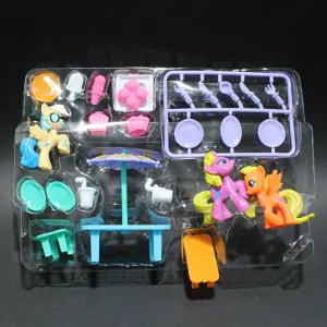 Juego de picnic con ponis + accesorios