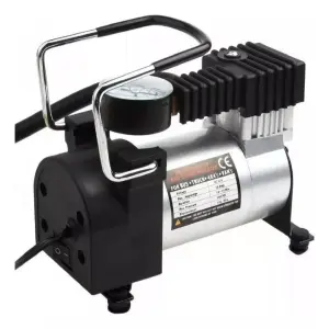 Mini Compresor Metalico Aire 12v Llantas
