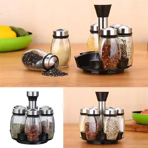 Set De Condimenteros Con Base Giratoria