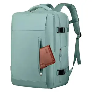 Mochila Verde Compartimentos Multiples