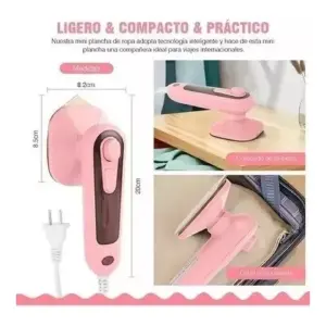 Plancha Viajera Ropa Portatil Mano