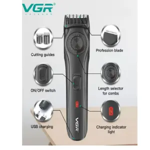 VGR V-028B Professional Rechargeable