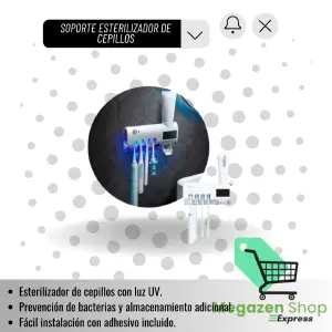 SOPORTE ESTERILIZADOR PARA CEPILLOS