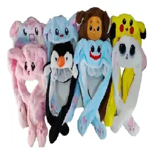 Gorro peluche con luces