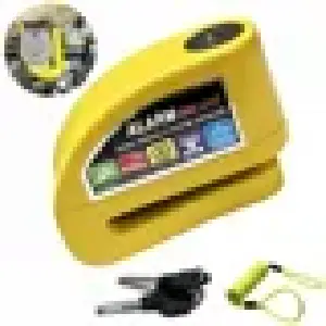Candado Antirrobo con Alarma para Moto: Máxima Seguridad - Candado Antirrobo Con Alarma Moto Disco