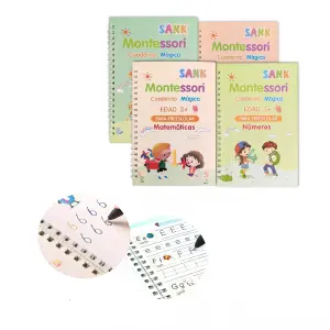 Cuadernos Mágicos Reutilizables Montesso