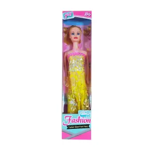 Muñeca Vestido Elegante Moda Juguete Niñ