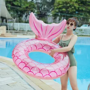 Inflable Piscina Cola de Sirena 110.
