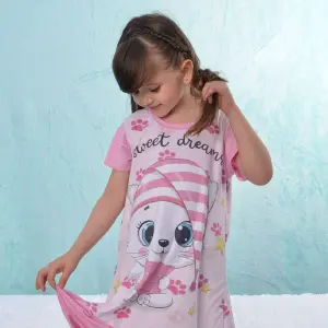 pijama niña huellitas