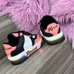 KUROMI CORAL NEGRO BLANCO LUCES 21