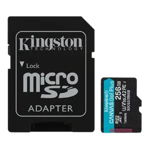 MicroSD Kingston 256GB Canvas Go! Plus