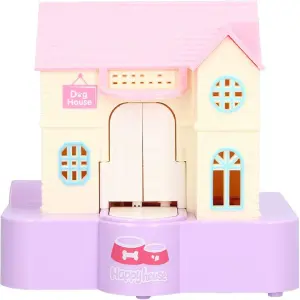 Alcancia diseño casa con perro