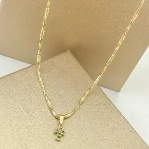 Cadena De Dama De Tejido Serpiente Rusti