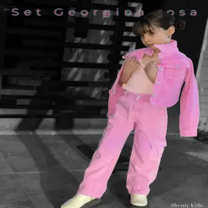 Set Georgina rosa
