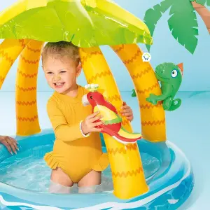 Piscina Isla Tropical Inflable 58417NP