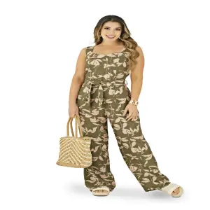ENTERIZO EN RAYON VISCOSA ref. 8843