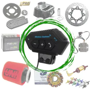 INTERCOMUNICADOR CASCO BT12 AUDIFONOS