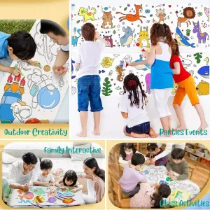 Papel Adhesivo Para Pintar Colorear Niño