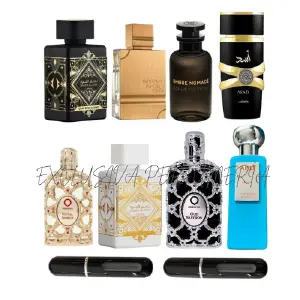 Kit 8 perfumes+perfumero