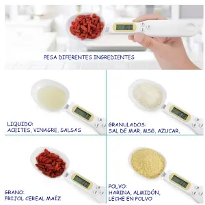 Cuchara Báscula Digital Cocina 500g