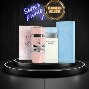 Light blue+yara + perfumero
