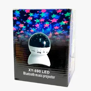 PROYECTOR DE LUCES FIESTA CON ALTAVOZ
