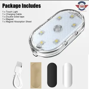 Luces LED Recargables para Auto: Ilumina tu Viaje - Luces led carro recargable