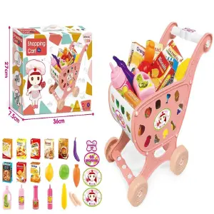 CARRITO DE LA COMPRA CAJA COLOR PRECINTO