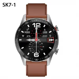 SK7-1 SMART SK1 PLUS PULSO CUERO CAFE