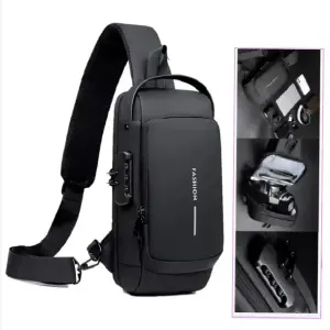 Bolso Antirobo Puerto USB Con Candado