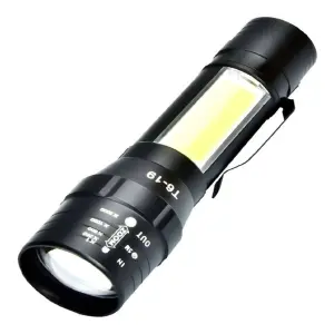 CJ Linterna Táctica Recargable Y Estuche: Ilumina tu camino con potencia y seguridad - CJ Linterna Táctica Recargable Y Estuche