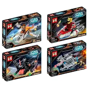 Star Wars X 4 Pcs Armables Armatodo Cons