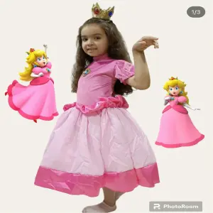 Disfraz Niña Princesa Peaches